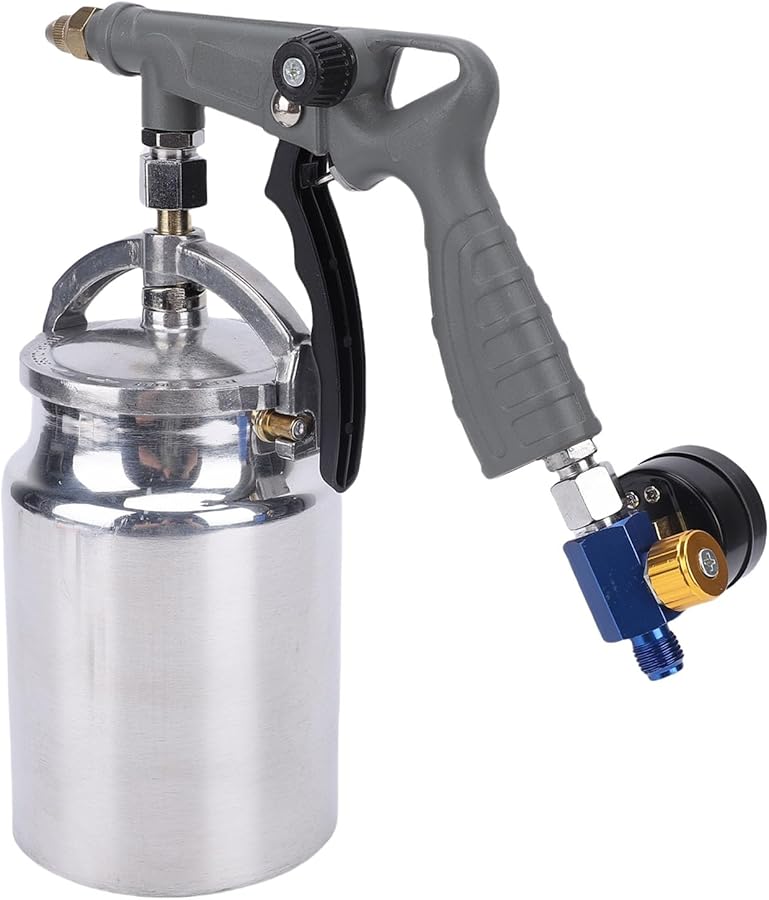 JTLB Undercoating Spray Kit With Straight Hose And Pressure Gauge For Rust Prevention - Image 1